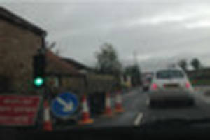 Wells' newest set of traffic lights to vanish today